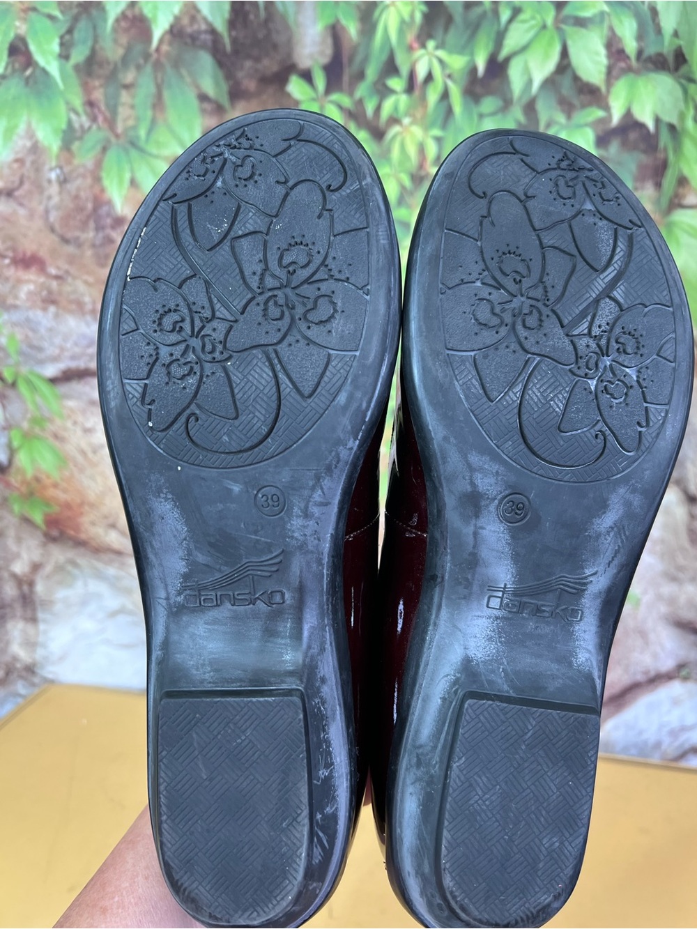 DANSKO Burgundy Olivia Patent Leather Loafers, 39 - Picture 11 of 14